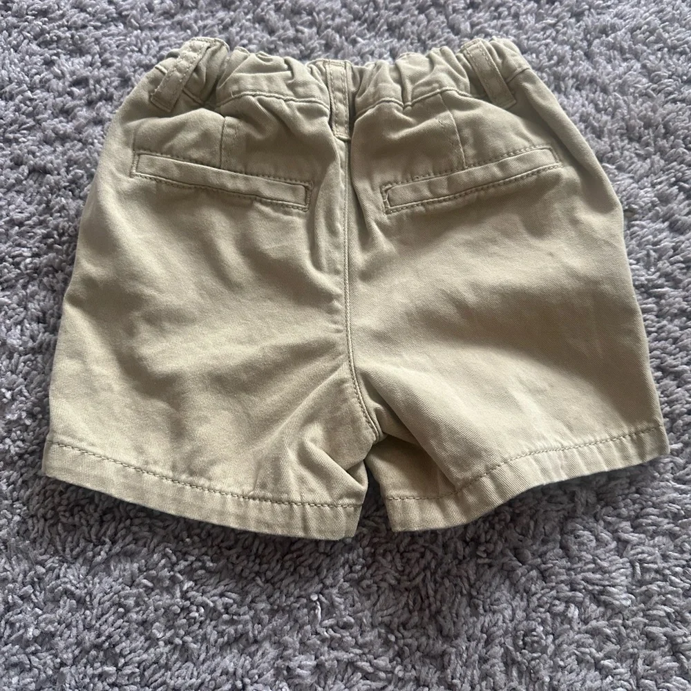 Kids Tan Shorts - Picture 3 of 3